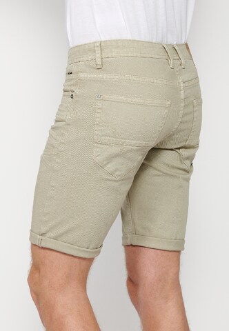 KOROSHI Slimfit Jeans i beige