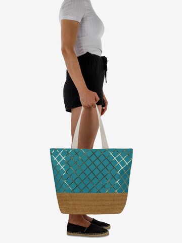 normani Beach Bag 'Kuredu' in Blue