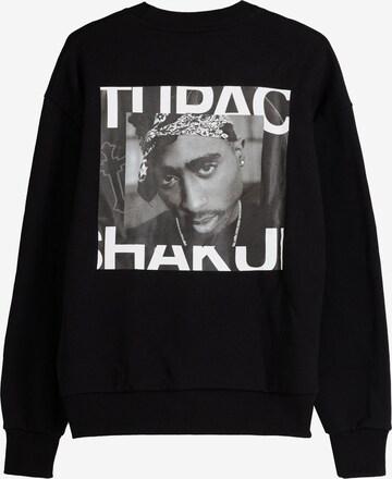 Bershka Sweatshirt i svart