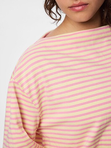 T-shirt 'PCSadie' PIECES en beige