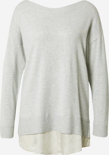 s.Oliver BLACK LABEL Pullover em cinzento claro / branco, Vista do produto