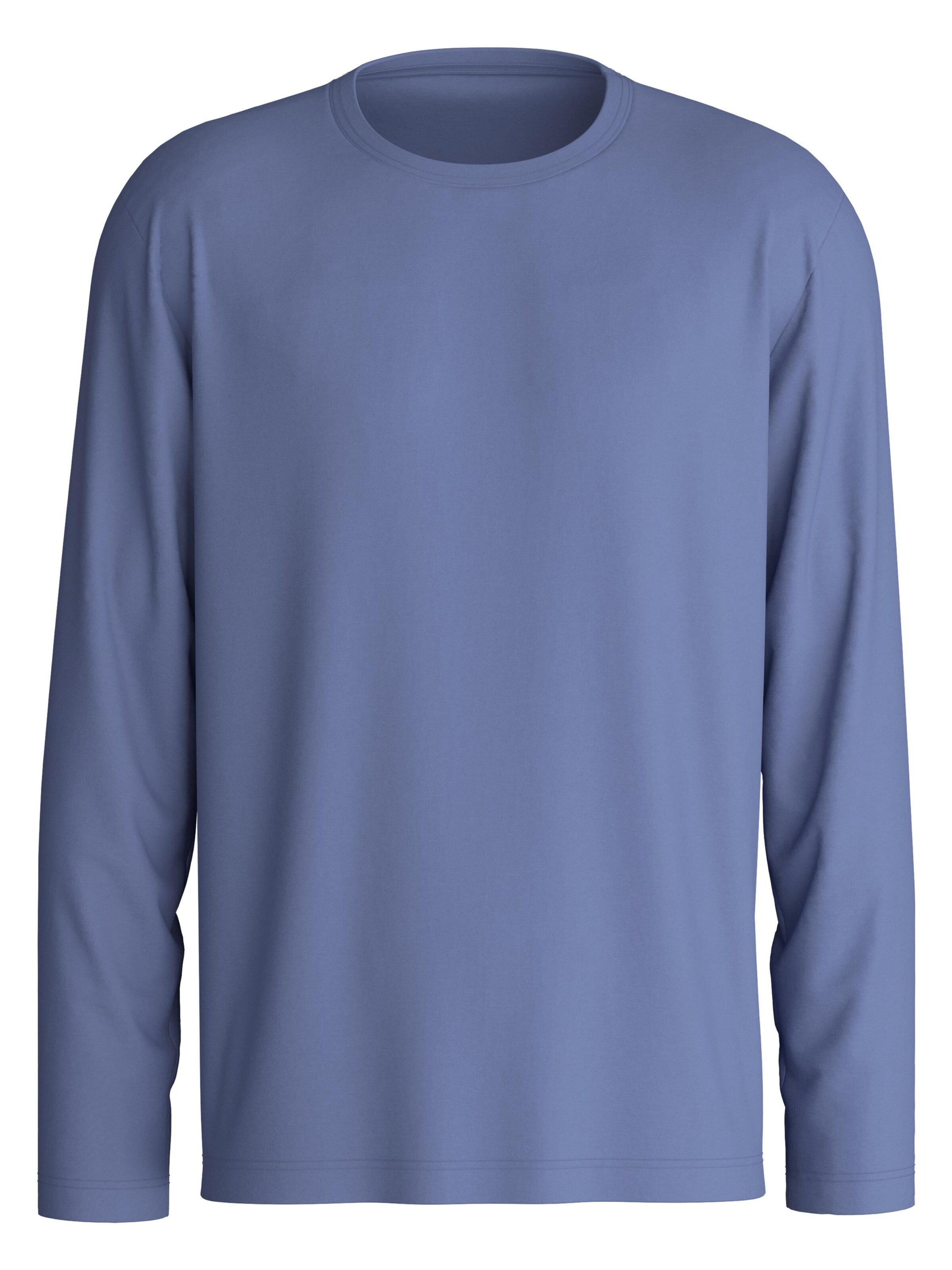 CALIDA Shirt 'RMX Sleep Leisure' in Blauw: voorkant