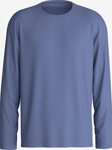 CALIDA Shirt 'RMX Sleep Leisure' in Blauw: voorkant