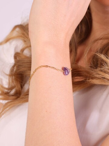 Lucardi Armband in Gold: Vorderseite