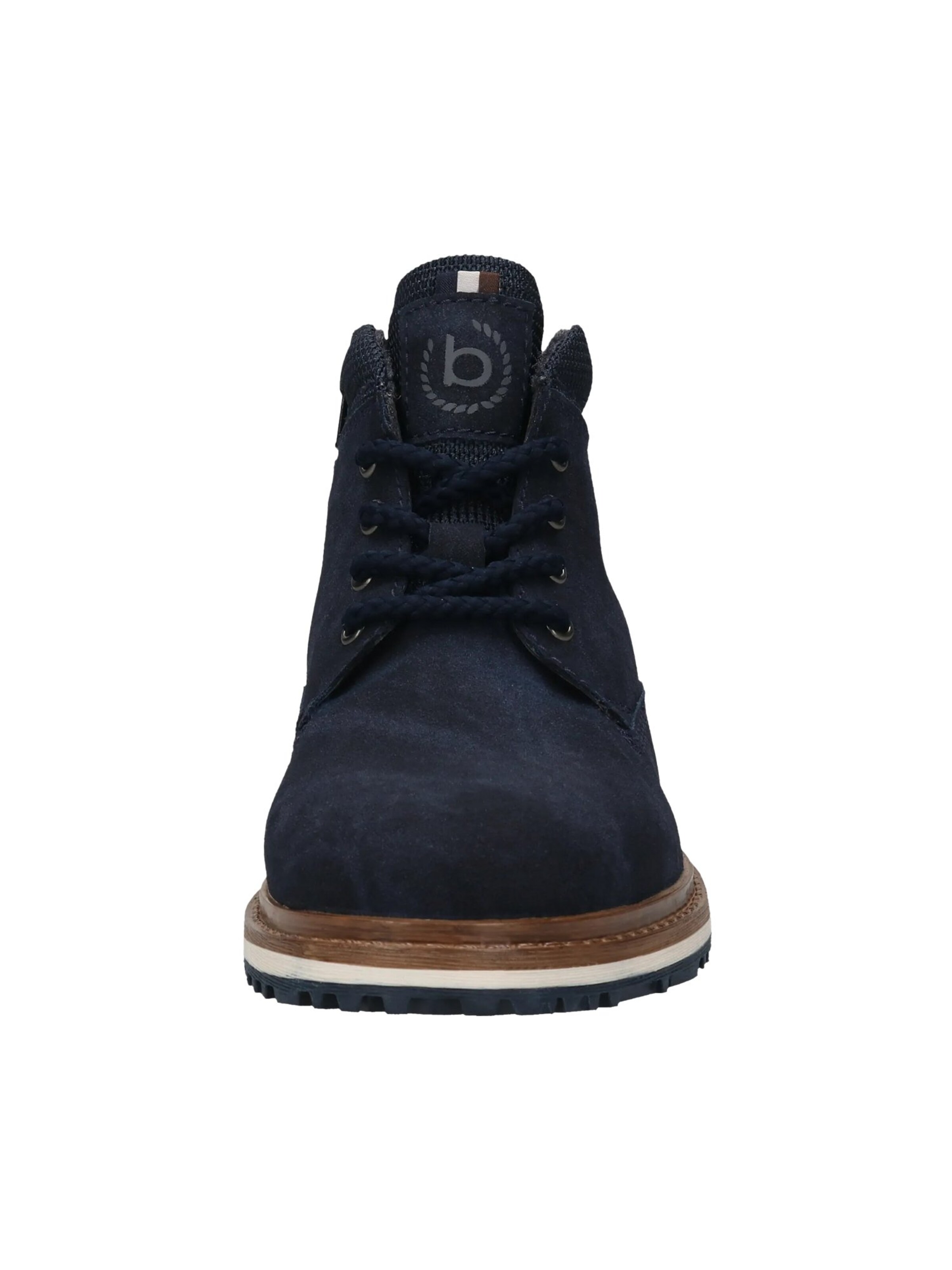 bugatti Šnurovacie čižmy - Modrá