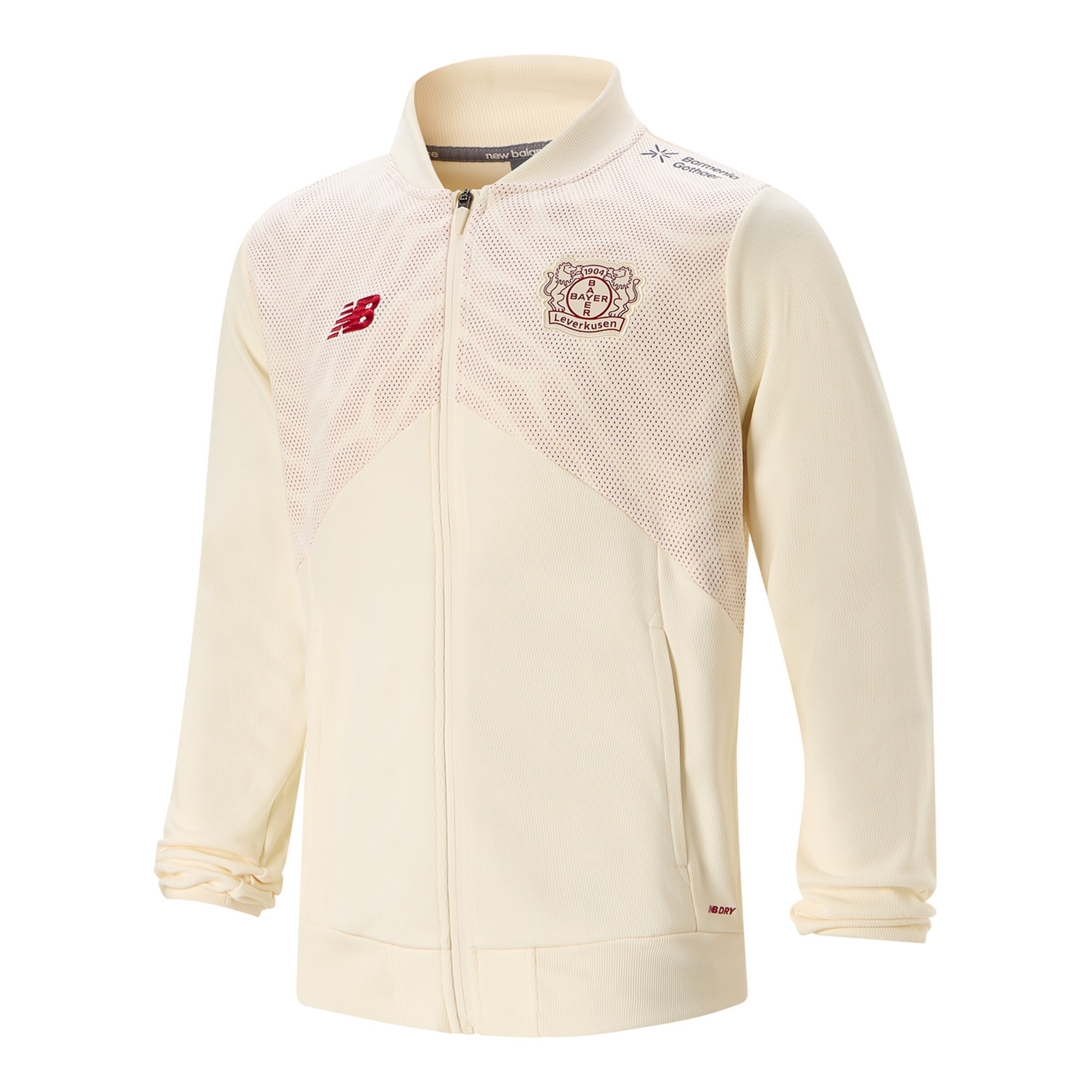 new balance Training Jacket in Beige: front