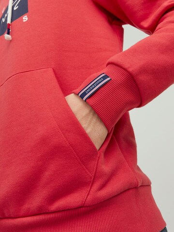 JACK & JONES Sweatshirt in Red