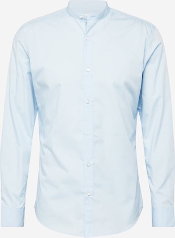 JACK & JONES Button Up Shirt 'Joe' in Blue: front