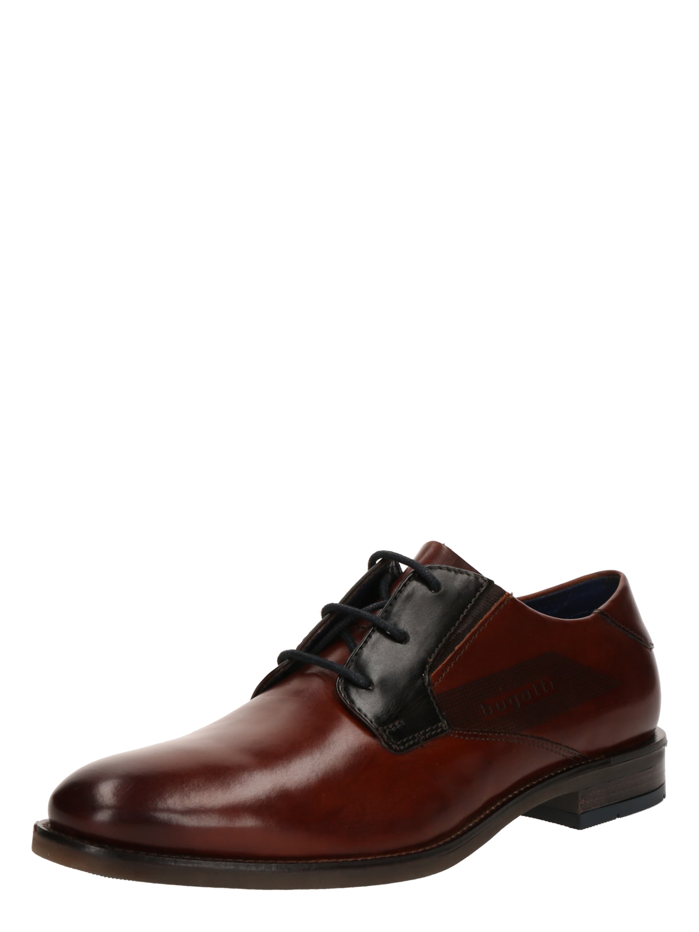 bugatti Lace-up shoe 'AJY' in Brown: front