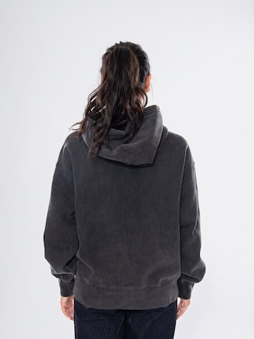 LEVI'S ® Bluza rozpinana 'VINTAGE RELAXED FZ HOODIE WOMENS GRUNGE BLACK' w kolorze czarny