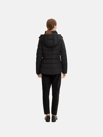 TOM TAILOR Zimska jakna | črna barva