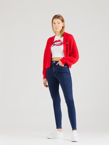 Tommy Jeans Skinny Džíny 'SYLVIA' – modrá