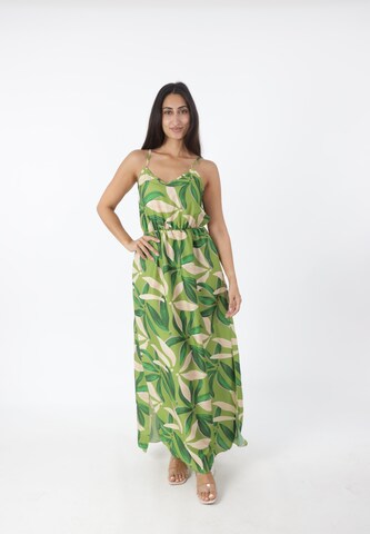 Elara Kjole i grøn: forside