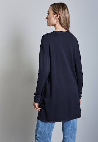STREET ONE Langer Cardigan in Blau