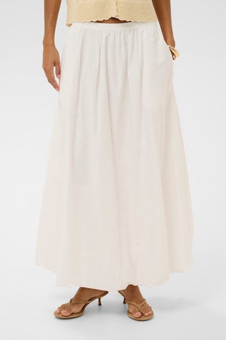 SOAKED IN LUXURY Rok 'SLAlmeda' in Wit