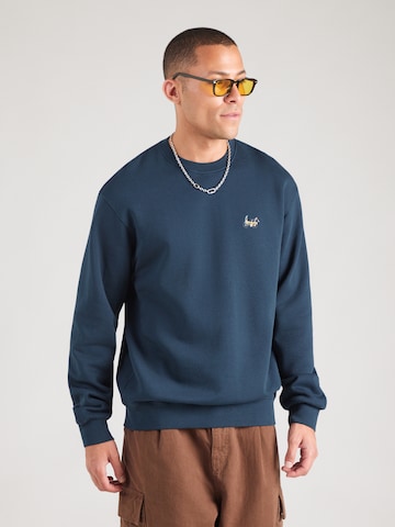 IriedailySweater majica 'Bonacycle' - plava boja: prednji dio