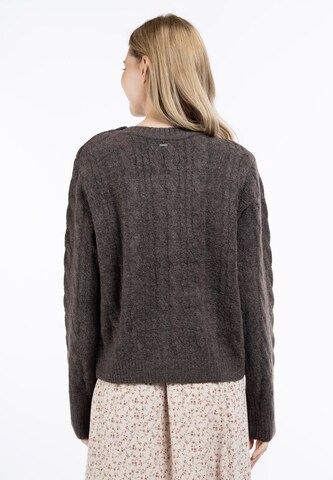 Pullover 'Zitha' di DreiMaster Vintage in grigio