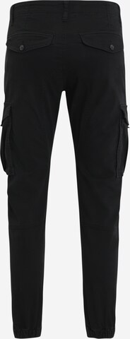 QS Tapered Cargo trousers in Black