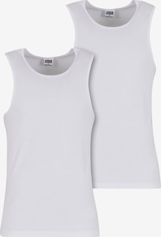 Maglietta di Urban Classics in bianco: frontale