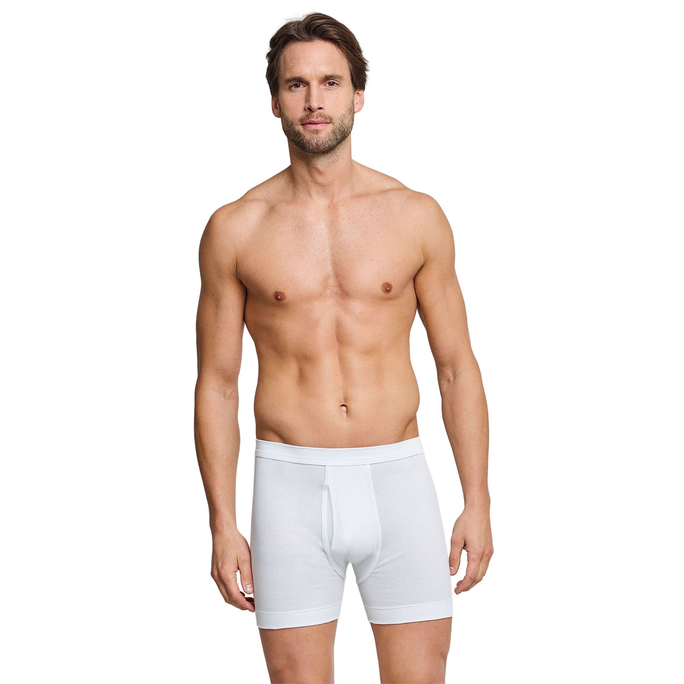 SCHIESSER Boxer shorts in White: front