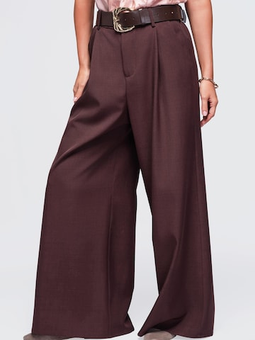 Ombre Regular Pants in Brown