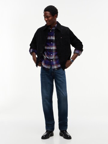 TOMMY HILFIGER Regular fit Button Up Shirt 'Hero' in Blue