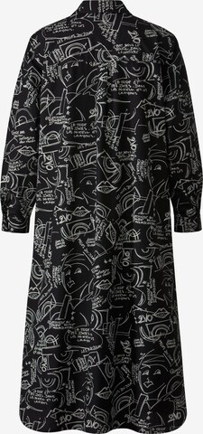 Angel of Style Shirt Dress in Black