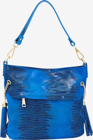 Sac bandoulière Usha en bleu : devant