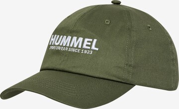 Casquette de sport 'LEGACY CORE' Hummel en vert : devant