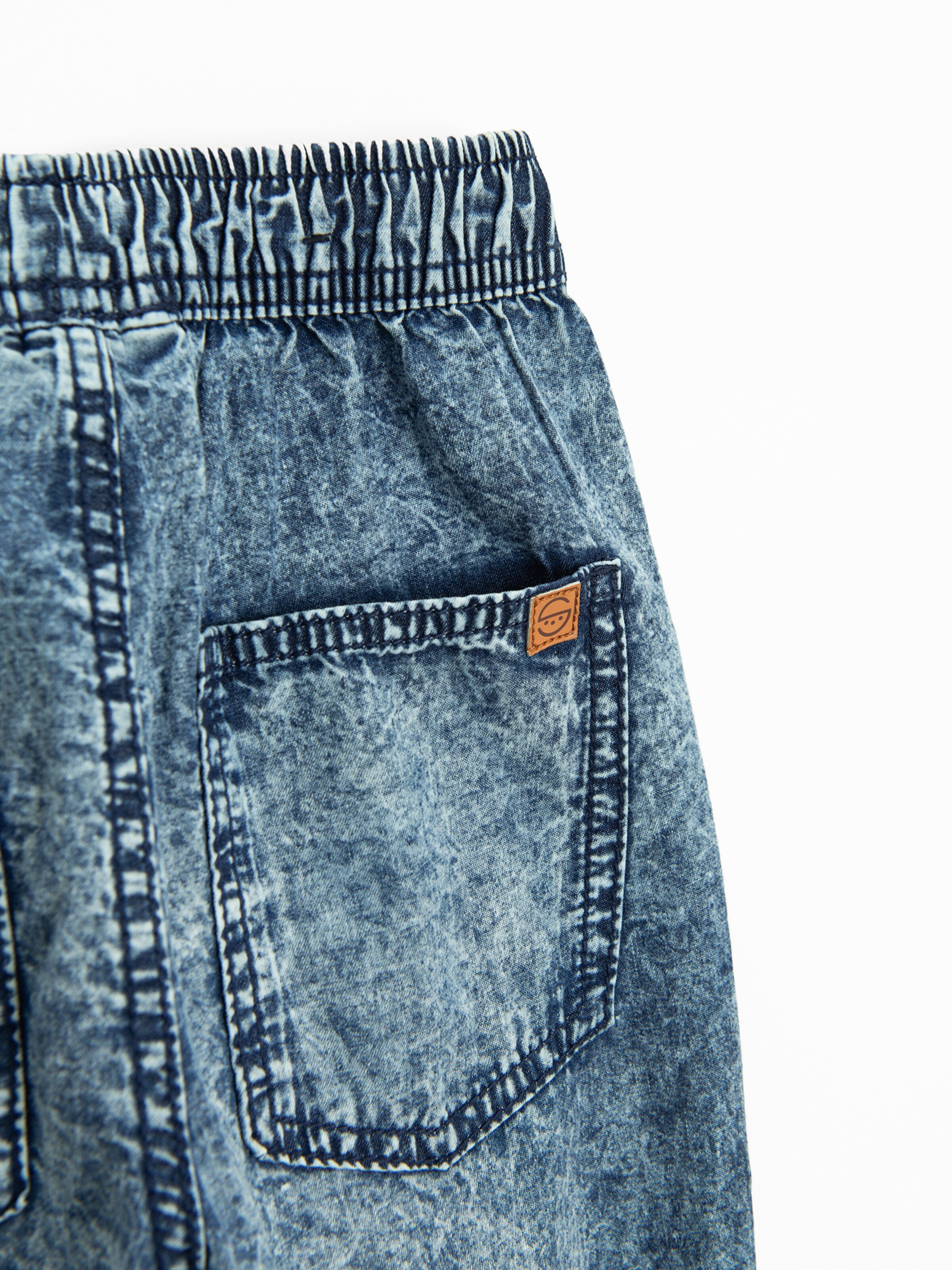 Cool Club Tapered Jeans in Blau