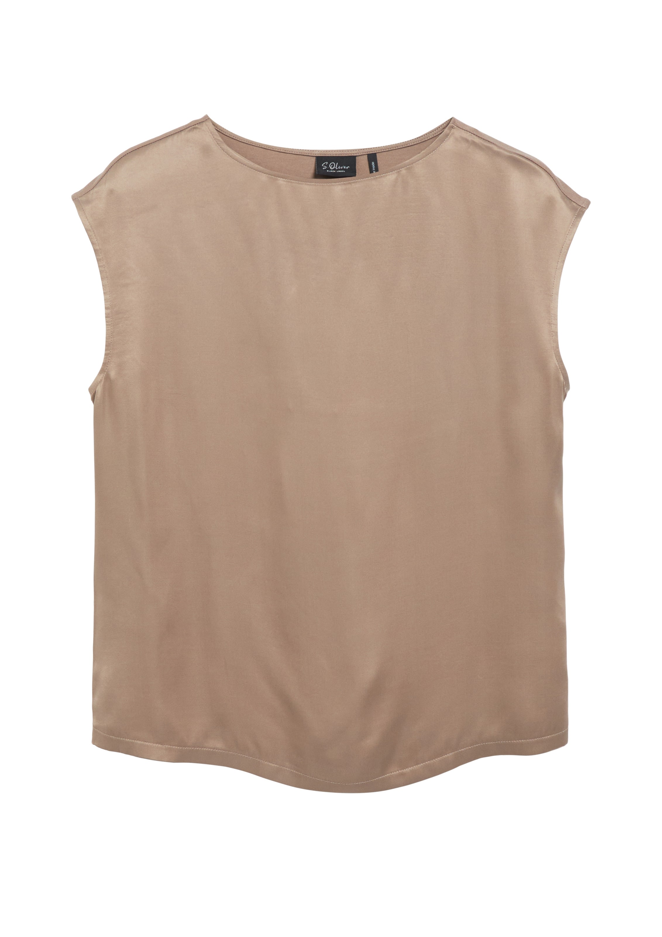 s.Oliver Top in Bruin: voorkant