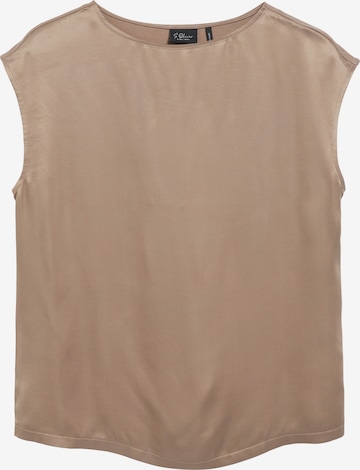 s.Oliver Top in Bruin: voorkant