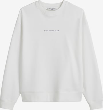 Marc O'Polo DENIM Sweatshirt in Weiß: Vorderseite