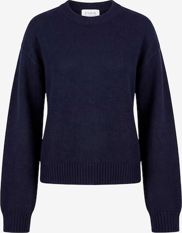 Pull-over ÉVOIR by Alena Gerber en bleu : devant