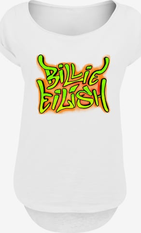 F4NT4STIC Shirt 'Billie Eilish' in White: front