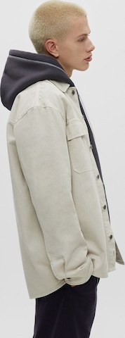 Pull&Bear Prechodná bunda - biela