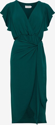 Tussah Dress 'SCARLET' in Green: front