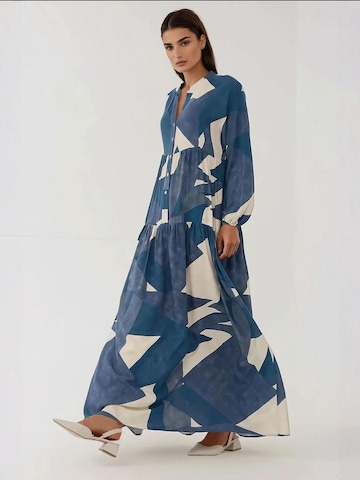 Hiccup - Vestidos camiseiros em azul