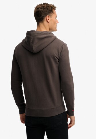 Veste de survêtement 'Essential' Superdry & Co en marron