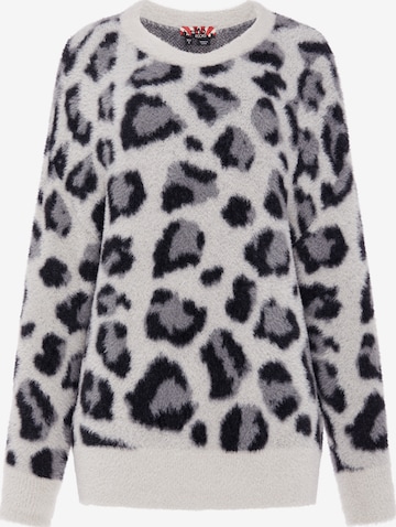 Pull-over myMo ROCKS en gris : devant
