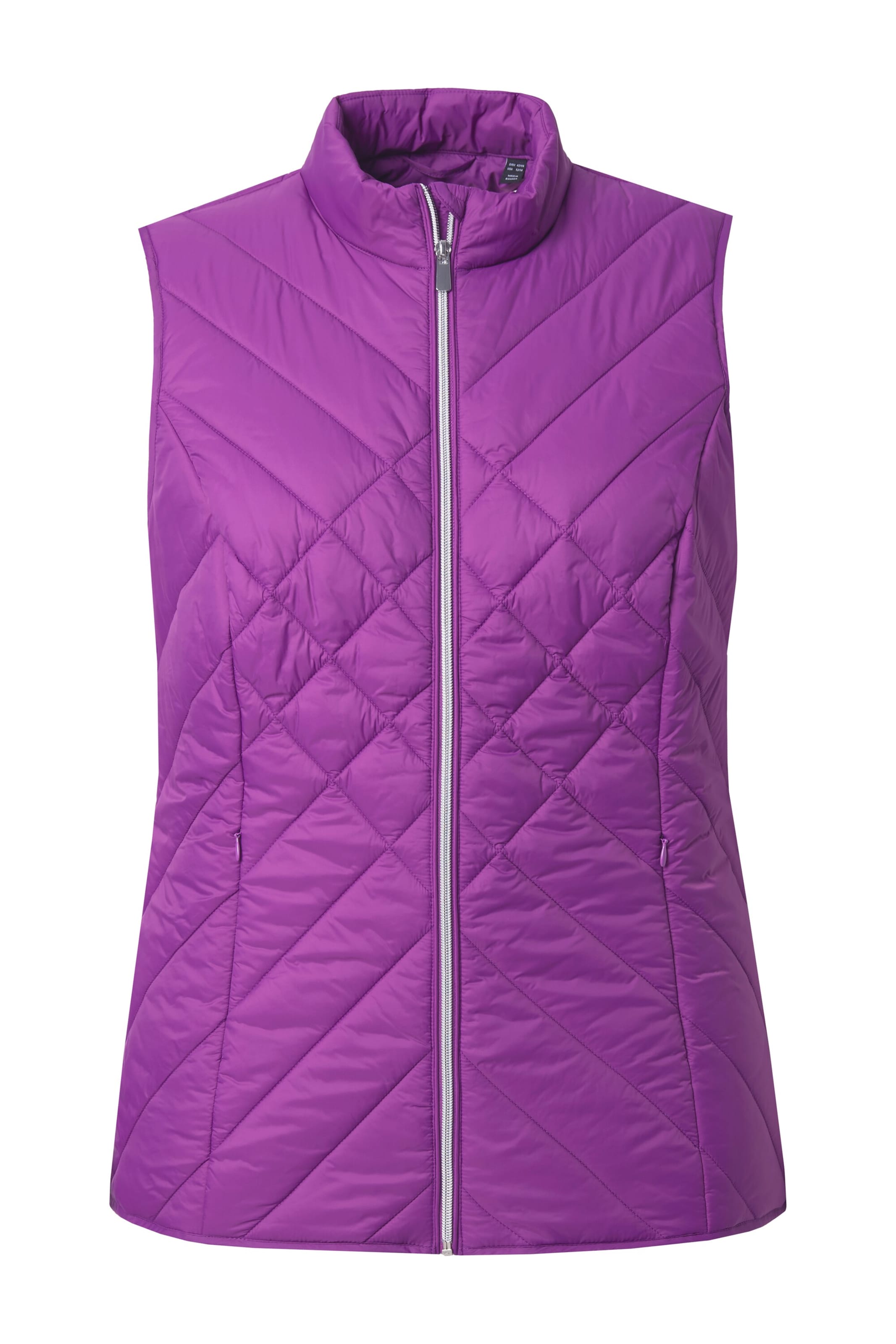 Ulla Popken Vest in Purple: front