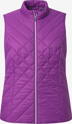 Ulla Popken Vest in Purple: front
