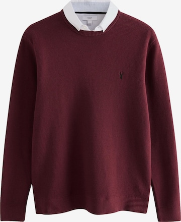 Pull-over Next en violet : devant