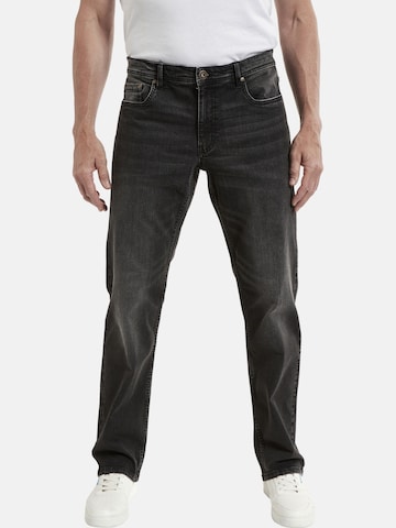 Jan Vanderstorm Loose fit Jeans 'Harmen' in Black: front