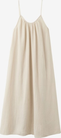 MANGO Nachthemd 'Byron' in Beige: Vorderseite