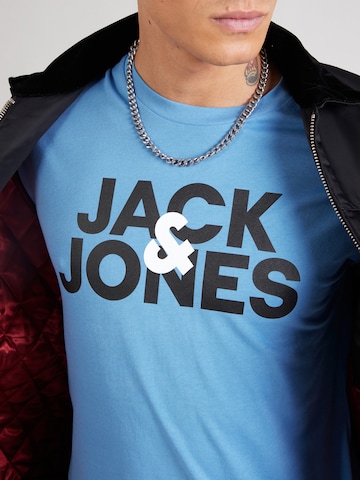 JACK & JONES Shirt 'JWHJACULA' in Blue