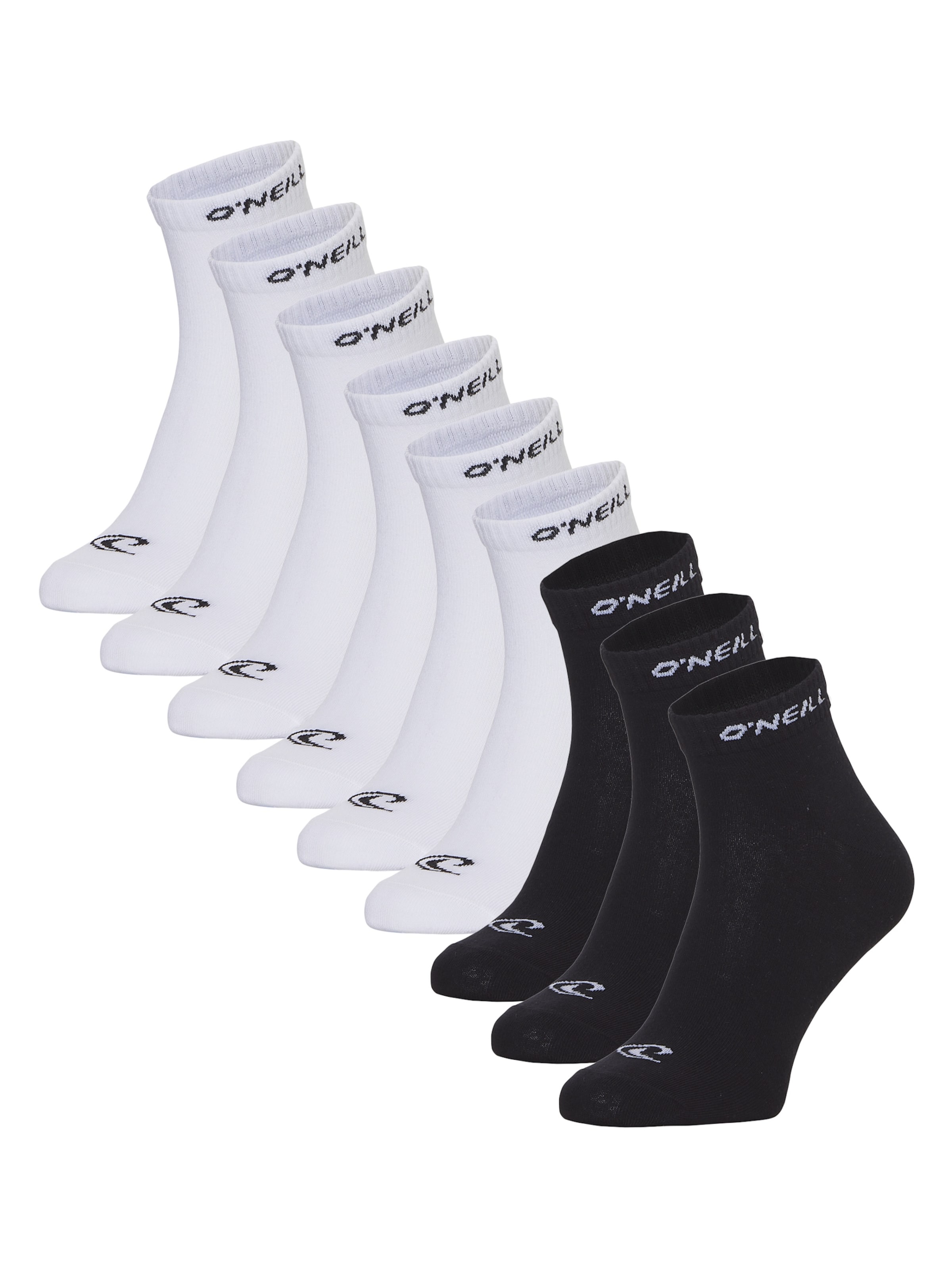 O'NEILL Ankle socks 'Unisex Quarter Socks' in Mixed colours: front