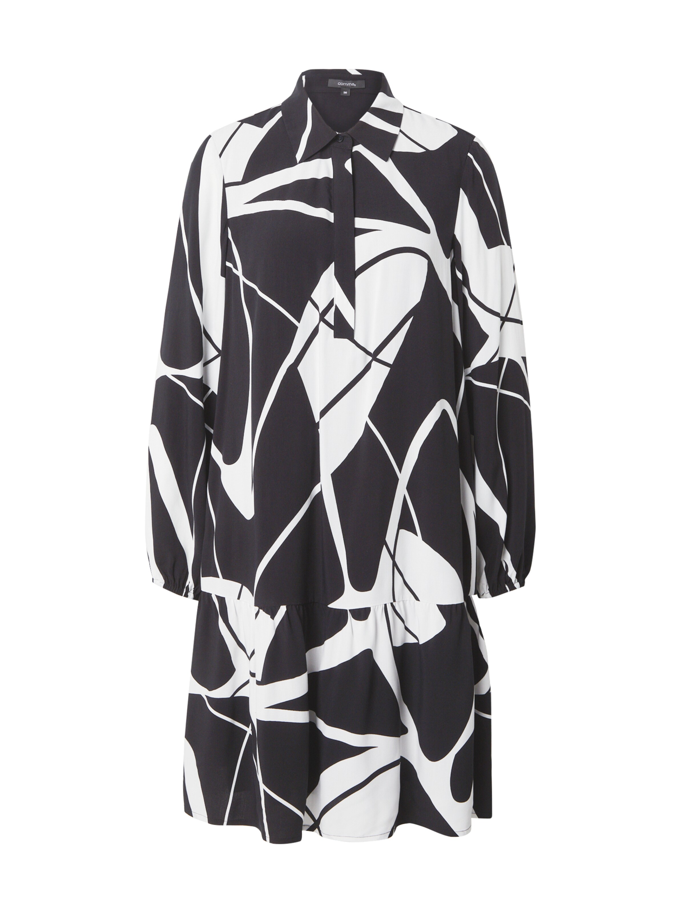 COMMA Blusekjole i sort: forside