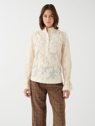 Dea Kudibal - Camisa ' MalliniaDEA NS ' em branco: frente
