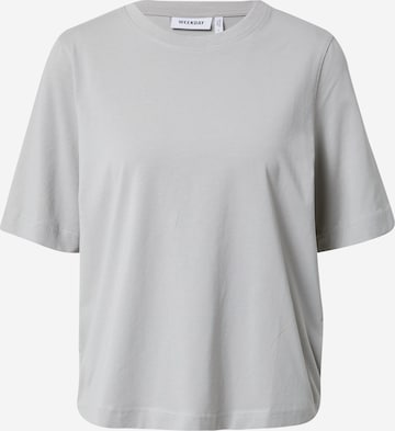 WEEKDAY T-Shirt in Grau: predná strana